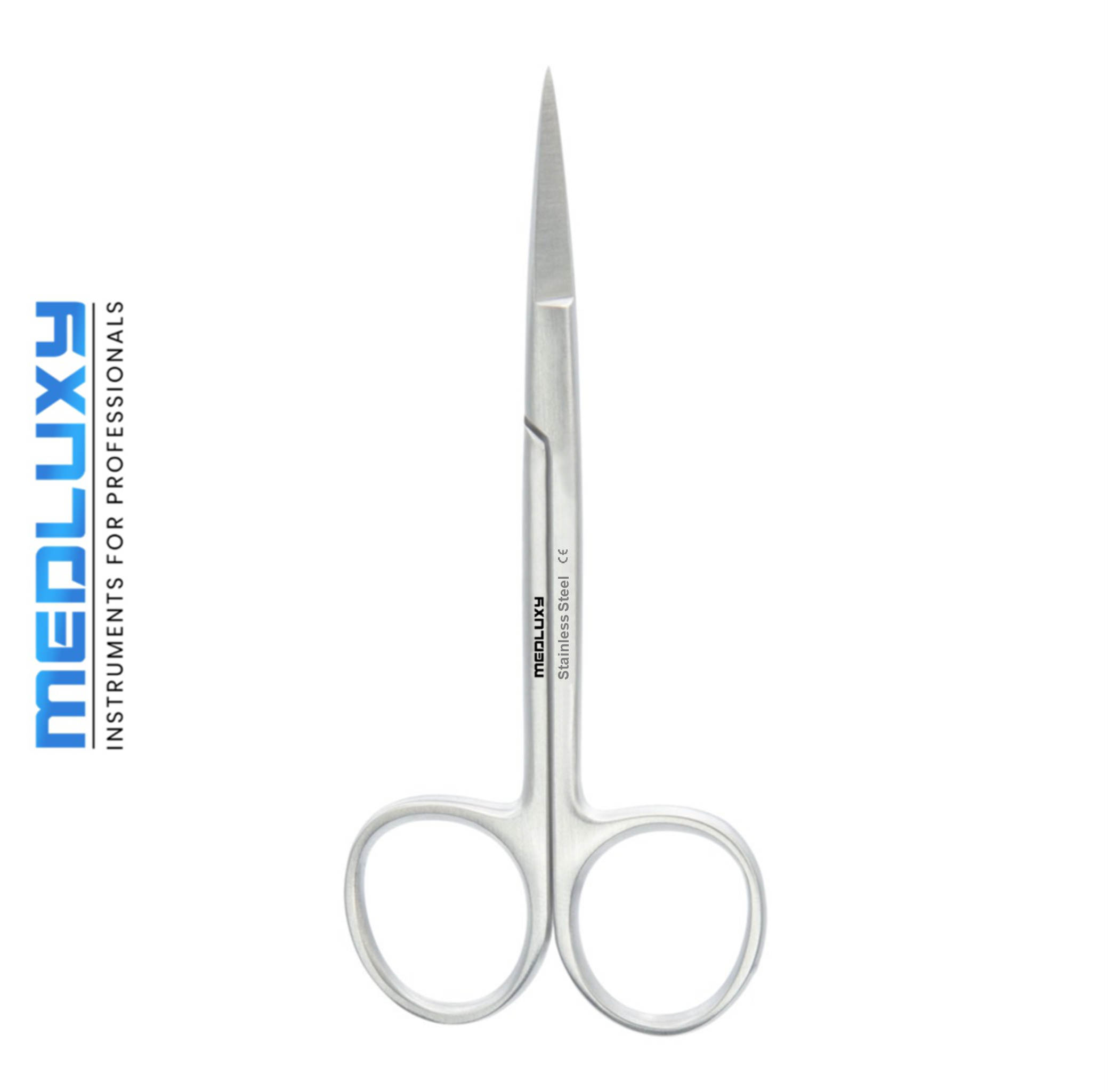 Medluxy Pro - Professionele Nagelschaar -Gebogen snijvlak - Lang - 11 cm - MP0191